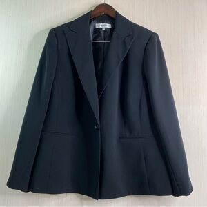 Jones Studio Separates Women’s Single Button Elegant Blazer Black 16W